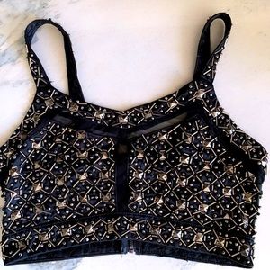 Beaded Crop! Ideal for any fun occasion